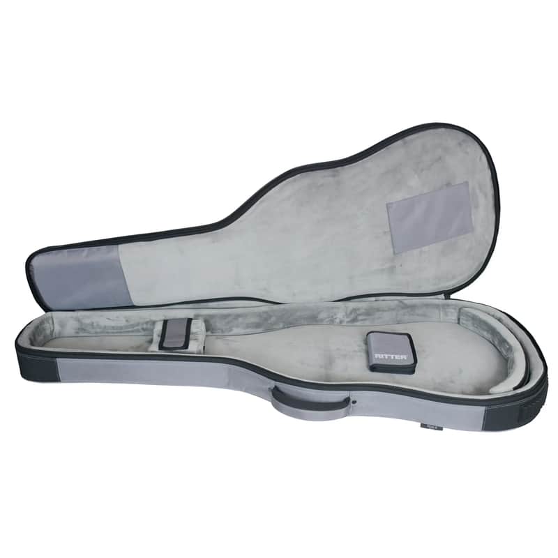 Ritter Arosa Deluxe Electric Bass Guitar Bag - Titanium Grey (RGA6-B) image 1