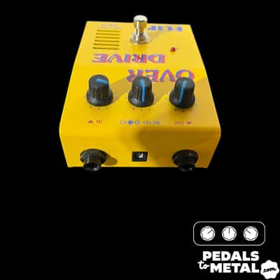 Guyatone - Tube Power Overdrive - 1980s - Black/Yellow X14493 image 5