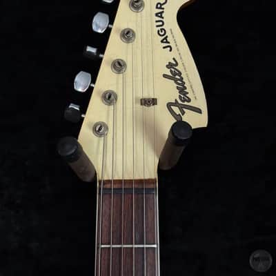 Fender Jaguar 1966 in olympic white finsih with original case image 5