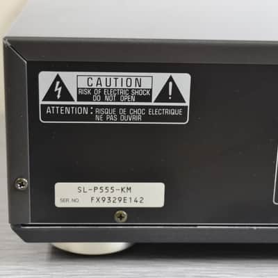 Technics SL-P555 Rare Vintage CD Player Class AA Japan Made 1988 * Remote image 13