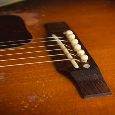 Gibson SJ Southern Jumbo Flat Top Acoustic Guitar (1954), ser. #X51*9-89, original brown hard shell case. image 13