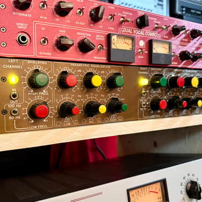 ITI ME-230 discrete parametric mastering equalizer c 1970 original vintage USA massenburg Sontec EQ image 2