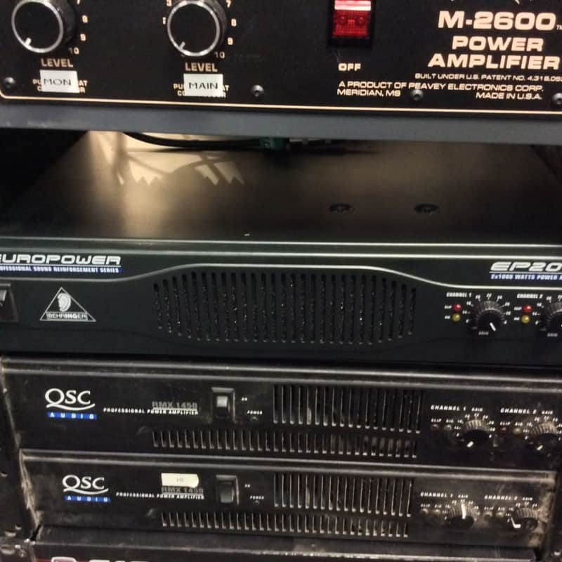 Behringer Europower EP2000 2000-Watt Stereo Power Amp | Reverb
