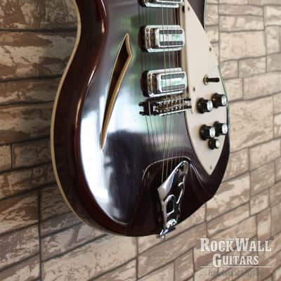 Rickenbacker  370  1969 - Burgundy image 7