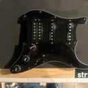 Fender 099-2347-506 Stratocaster HSS Shawbucker / Gen 4 Noiseless 11-Hole Pickguard 3-Ply Pre-Wired 2010s - Black