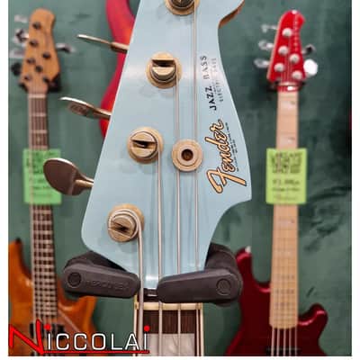 Fender Limited Edition Custom Shop 66 Jazz Bass Journeyman Rosewood Aged Daphne Blue 2023 image 5