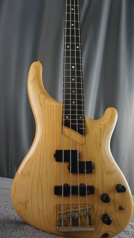 Greco Phoenix Bass MIJ Neck Through Bass Natural Finish Vintage Japan image 1