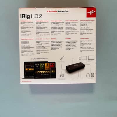 IK Multimedia iRig HD 2 Guitar Bass Audio Interface for iPhone iPad Mac PC image 3