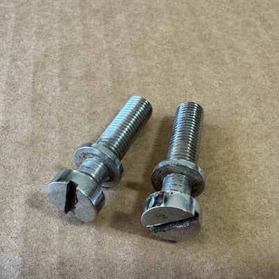 Gibson Vintage 1960's Gibson Chrome Long Tailpiece Studs Les Paul ES SG 1965 1966 1967 1968 1960's image 4