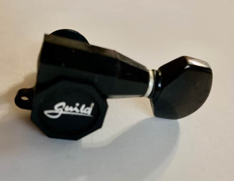 Guild Bass Side Guitar Tuner 80's - Black image 1