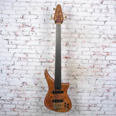 Alembic - 1996 Epic 5 Fretless Bass Natural w/HSC - USED image 2
