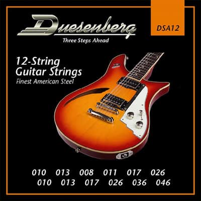 Duesenberg Nickel Wound 12-String Guitar Strings - 10-46 image 4