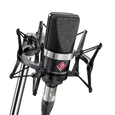 Neumann TLM 102 Large-diaphragm Condenser Microphone - New- Black image 1