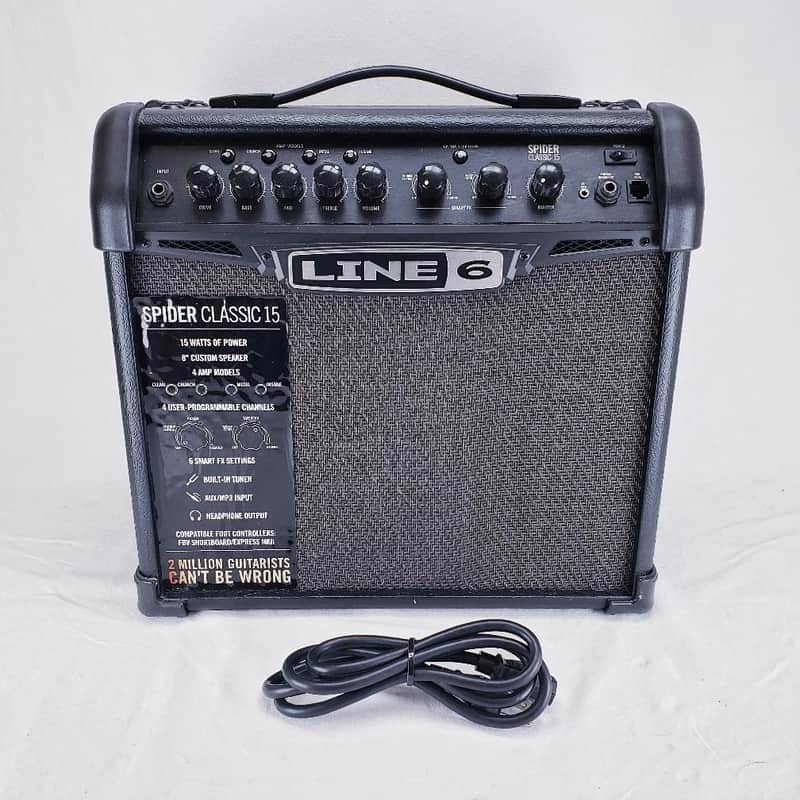 Line 6 Spider Classic 15 15-Watt 1x8" Modeling Combo Amp image 1