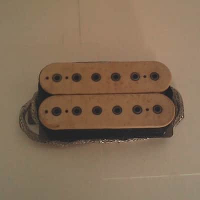 Vintage Early DiMarzio Super Distortion Pickup (Mid 70s Square Tab) Double Cream DP100 image 2
