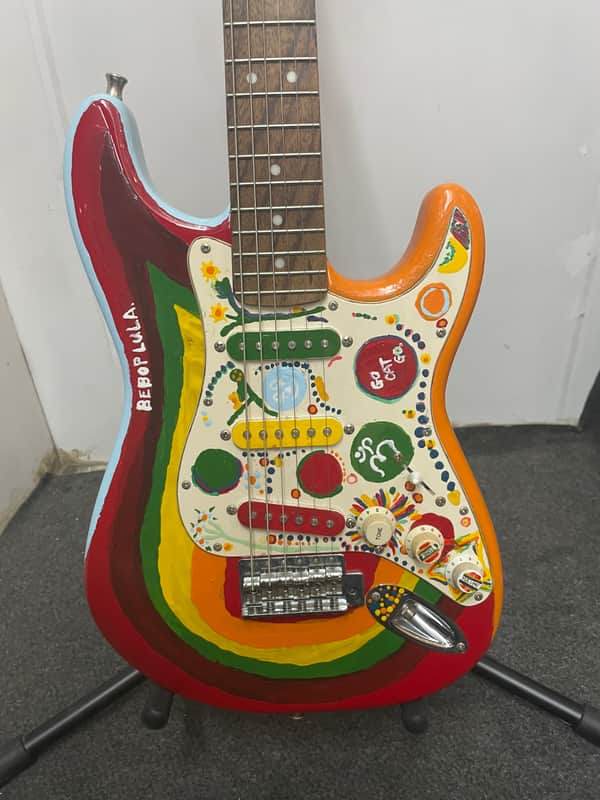 Fender Stratocaster Sonic Blue 2023 - George Harrison Customized