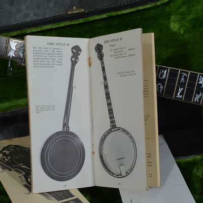 Ode Style D 5 String Banjo Vintage 1965 Brazilian Rosewood Neck & Resonator w Case & FAST Shipping image 18