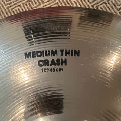 Zildjian 18” med thin crash 80s - Platinum image 2