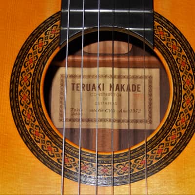 BARGAIN - TERUAKI NAKADE C100 1972 - HERNANDEZ y AGUADO CLASS CLASSICAL CONCERT GUITAR - SPRUCE/BRAZILIAN ROSEWOOD image 4