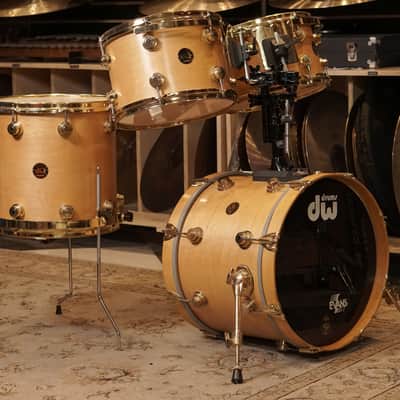 DW 12/13/14/18/20" Pre-Collector's Series Drum Set - Satin Natural Oil - Carl Allen image 2