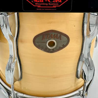 Tama Rockstar Custom 10x9" Tom w/Starcast Mount 2000s - Natural Wood image 2