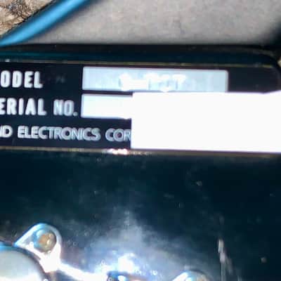 Vintage 1985 Roland GR707 synth electric guitar only made in japan ohsc image 11