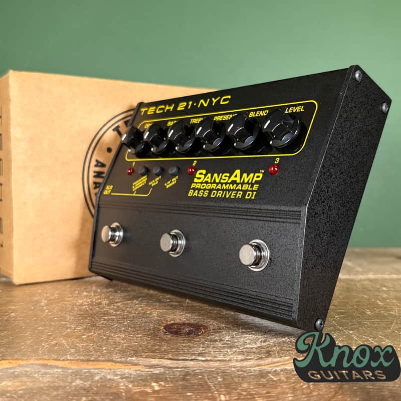 Tech 21 Sansamp Programmable Bass Driver