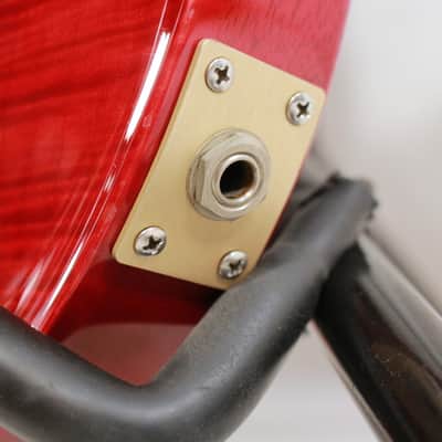 1999 Paul Reed Smith PRS Custom 24 USA Flame Maple Top Transparent Red Electric Guitar w/ OHSC image 12