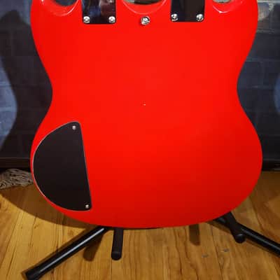 Cozart Double-Neck Guitar Cherry Red image 23