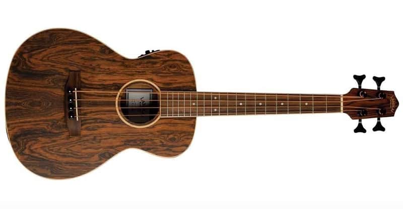 Lanikai FB-EBU Figured Bocote Bass Acoustic-Electric Ukulele image 1