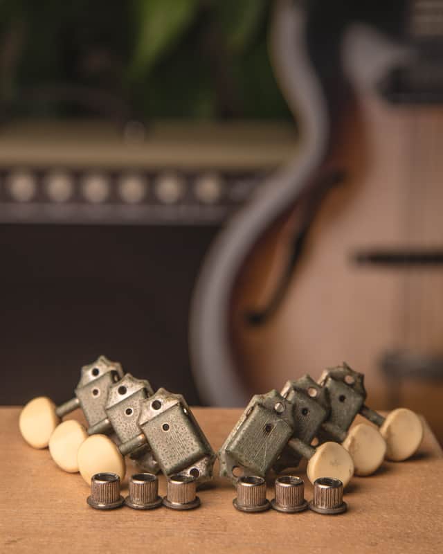 Kluson Gibson Deluxe Oval Button Tuners 1960s image 1