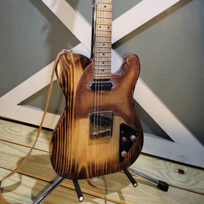 Full~Tilt~Tele' Custom Relic Partscaster 'Rock-a-Billy 2025 Edition- Featuring a Roasted Southern Yellow Pine 'Road-Warrior' Body image 3