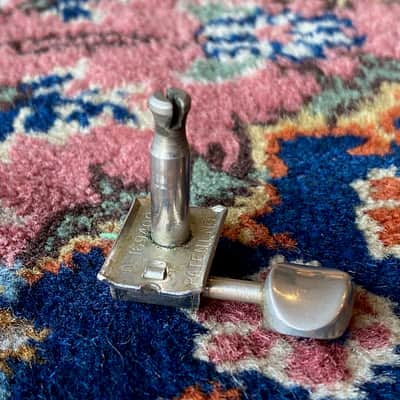 1964 1965 1966 Fender Kluson Deluxe double line nickel tuner D-169400 Patent No image 5