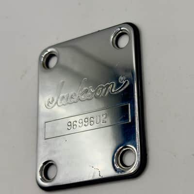 Jackson RR-3 Neck Plate MIJ Japan 2000’s Chrome image 1