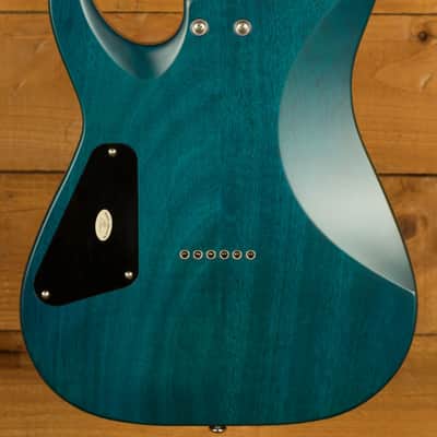 Schecter C-1 Standard Plus - Roasted Maple - Blue Fade image 2