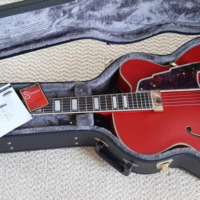 D'Angelico Deluxe EXL-1 Hollow Body Archtop 2010s - Matte Cherry image 19
