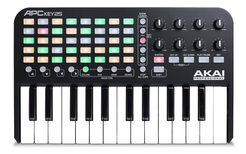 Akai Professional APC Key 25 Ableton Live Controller w 25 Mini Key Keyboard image 1