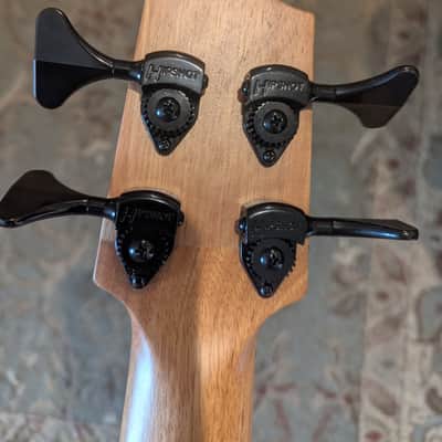 Kala U-Bass Fretless Striped Ebony with Bag image 4