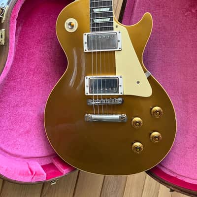 Gibson Custom Shop '57 Les Paul Goldtop Reissue 2019 - Present - Double Gold Dark Back VOS image 1