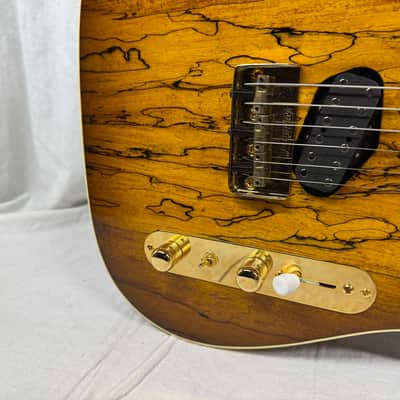 Warmoth Singlecut T-style Guitar by Houston Electric Guitar Jerry DeLue image 4