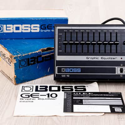 ギター WEED MOD BOSS GE-10 Boss GE-10 Equalizer - VGW - YouTube