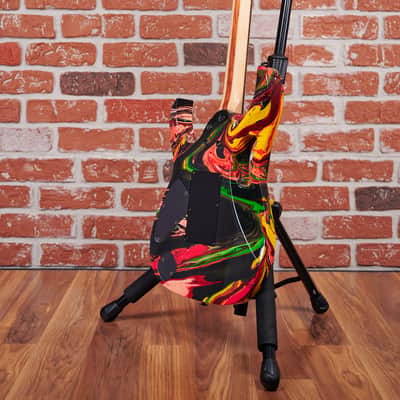 Ibanez Steve Vai Signature JEM2K DNA 113 of 300 DNA Multicolor 2000 w/ Original Flight Case image 8