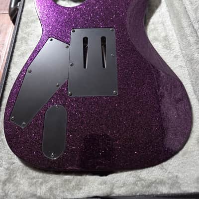 ESP LTD Kirk Hammett Signature KH-602 - Purple Sparkle w/ Hardshell Case image 10