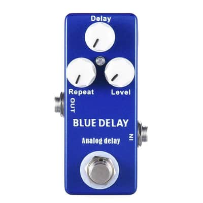 Mosky Audio Blue Delay Analog Delay pedal 2010s - Blue image 1