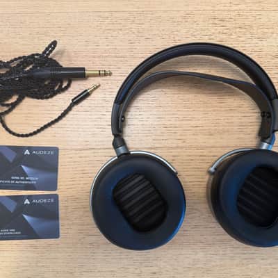Audeze MM-100 Open Back Planar Magnetic Headphones - 18 Ohms 2022 - Present - Black image 2