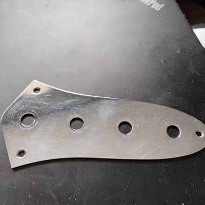 1960s-early 70s Fender Jazz Bass Control Plate Original vintage part for luthier project restoration 60s 70s image 2