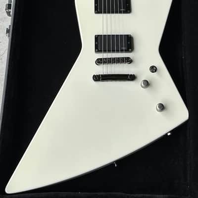 ESP Custom MX250 Kiso Built White Explorer James Hetfield Vibes image 1