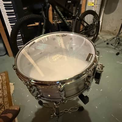 Yamaha RAS-1455 Recording Custom 5.5x14" Aluminum Snare Drum 2016 - Present - Silver/Chrome image 7