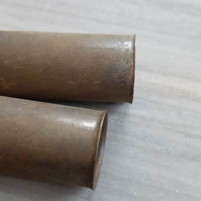 Unknown Pair (2) Tube Shields 6AU6 7-pin Snap-on S20-01 Vintage Vacuum 1950s-1960s image 5