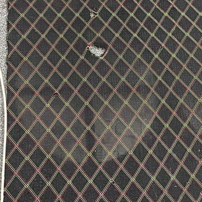 Vox Original 1960's Grill Cloth from Vox Series 90 V130 Cabinet with White Piping included image 3
